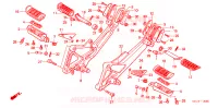 REPOSE PIED pour Honda CB 599 HORNET de 2005