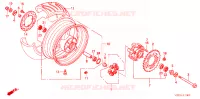ROUE ARRIERE pour Honda CB 599 HORNET de 2005