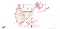 PHARE pour Honda SCV 100 DIO AVIATOR de 2004