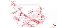 SILENCIEUX D'ECHAPPEMENT pour Honda CBR 500 R ABS de 2014