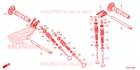 ARBRE A CAMES   SOUPAPE pour Honda CBR 500 R de 2014