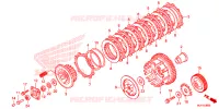 EMBRAYAGE pour Honda CTX 700 N ABS de 2015