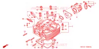 CULASSE pour Honda NX4 FALCON 400 SPECIAL de 2003