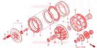 EMBRAYAGE pour Honda NX4 FALCON 400 SPECIAL de 2003