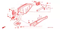SILENCIEUX D'ECHAPPEMENT pour Honda QR 50 de 1984