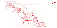 POMPE A HUILE pour Honda CH 125 SPACY STRIKER de 1985