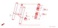 FOURCHE pour Honda CHALY 50 de 1983