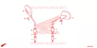 RETROVISEUR pour Honda ELITE 125 -5LA- de 2019