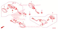 CLIGNOTANT pour Honda NAVI 110 de 2019