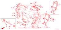 COUVERCLE PHARE / COUVERCLE FOURCHE AVANT pour Honda NAVI 110 de 2019