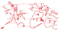 LEVIER DE GUIDON   CABLE   COMMODO pour Honda NAVI 110 de 2019