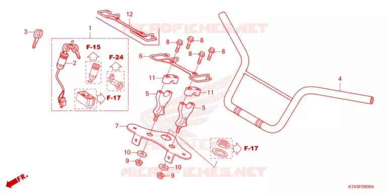 GUIDON Honda MOTO 110 NAVI 2020  NVA110K