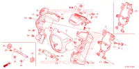 COUVERCLE PHARE / COUVERCLE FOURCHE AVANT pour Honda NAVI 110 de 2021