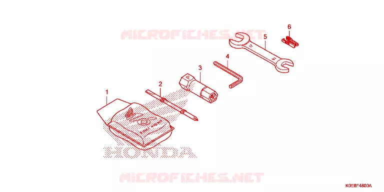 OUTIL Honda MOTO 160 CBF 2021  CBF160FSM