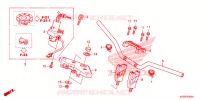 GUIDON   TE DE FOURCHE pour Honda CBF 160 UNICORN de 2019