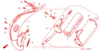 ECHAPPEMENT pour Honda CR 80 R de 2000