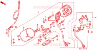 COMPTEUR pour Honda STEED 400 VCL With speed warning light None · Taylor bar handle de 1996