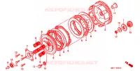 EMBRAYAGE pour Honda CR 80 R de 1997