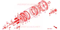 EMBRAYAGE pour Honda CR 80 R de 1998