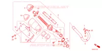 SILENCIEUX D'ECHAPPEMENT pour Honda CRF 250 R de 2024