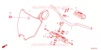 GUIDON   TE DE FOURCHE pour Honda CRF 450 R de 2024