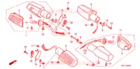 CLIGNOTANT pour Honda VT 250 F XELVIS de 1992