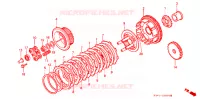 EMBRAYAGE pour Honda VT 250 F XELVIS de 1992