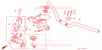GUIDON   TE DE FOURCHE pour Honda VT 250 F XELVIS de 1992
