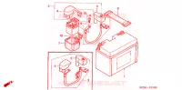BATTERIE pour Honda FORZA 250 X SPECIAL de 2003