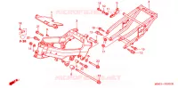CADRE pour Honda VFR 800 de 1999