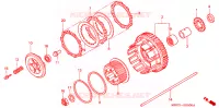 EMBRAYAGE pour Honda VFR 800 de 1999