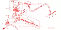 MAITRE CYLINDRE pour Honda VFR 800 de 1999