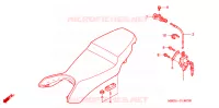 SELLE pour Honda VFR 800 de 1999