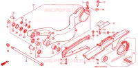 BRAS OSCILLANT pour Honda VFR 800 de 1999