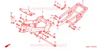 CADRE pour Honda VFR 800 de 1999
