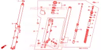 FOURCHE pour Honda VFR 800 de 1999