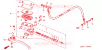 MAITRE CYLINDRE pour Honda VFR 800 de 1999