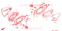 CLIGNOTANT pour Honda FORZA 250 S ABS IDLE STOP de 2000