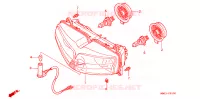 PHARE pour Honda VFR 800 de 2000