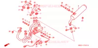 SILENCIEUX D'ECHAPPEMENT pour Honda VFR 800 de 2000