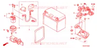 BATTERIE pour Honda FORZA 250 Z SPECIAL de 2007