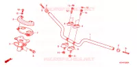 GUIDON pour Honda FORZA 250 Z SPECIAL de 2007