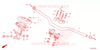 GUIDON   CARENAGE pour Honda ADV 160 ABS de 2023