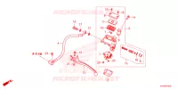 MAITRE CYLINDRE DE FREIN ARRIERE pour Honda ADV 160 ABS de 2023