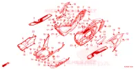 MARCHE PIEDS pour Honda ADV 160 ABS de 2023