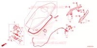 SELLE pour Honda ADV 160 ABS de 2023