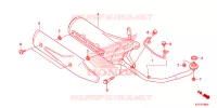 SILENCIEUX D'ECHAPPEMENT pour Honda BENLY 110 de 2013