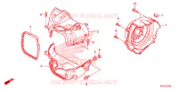 OUIES DE RADIATEUR pour Honda BENLY 110 de 2018