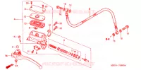 MAITRE CYLINDRE pour Honda VFR 800 50EME ANNIVERSAIRE de 1999