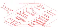 OUTIL pour Honda VFR 800 50EME ANNIVERSAIRE de 1999